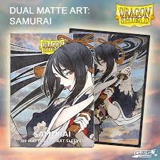 Dragon Shield Sleeves: Art Matte Dual Samurai (Box Of 100)